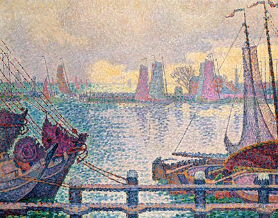 Le port de Volendam, 1896 - Paul Signac