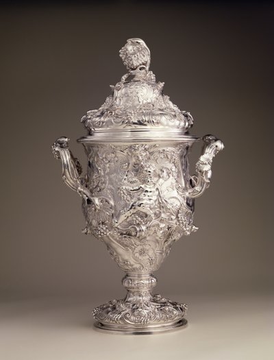 Coupe à deux anses et couvercle, 1742-43 - Paul de Lamerie