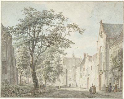 Vue dans la ville de Montfoort - Paulus van Liender