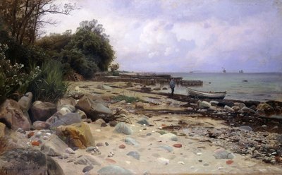 Regardant la mer - Peder Monsted