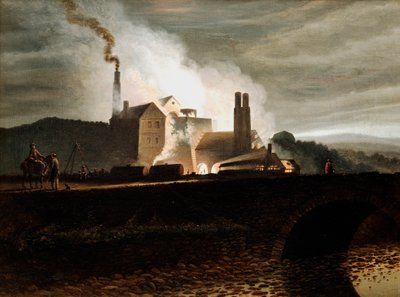 Paysage industriel, Pays de Galles, 19e siècle - Penry Williams