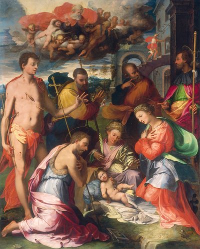 La Nativité, 1534 - Perino del Vaga