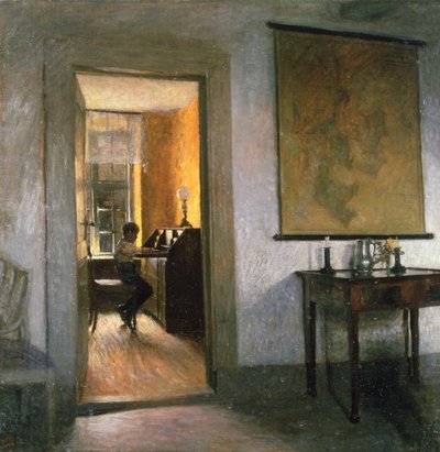 Garçon étudiant - Peter Vilhelm Ilsted