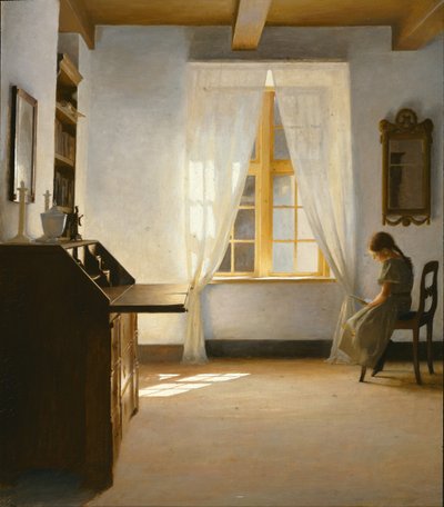 Fille lisant, 1901 - Peter Vilhelm Ilsted