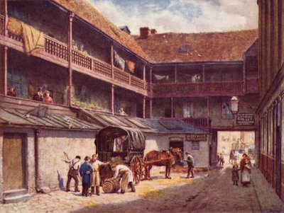 White Hart Inn, Southwark, 1884 - Philip Norman