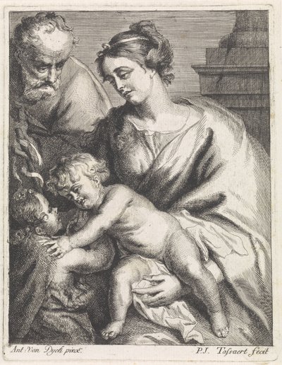 Sainte Famille avec Jean - Philippe Joseph Tassaert