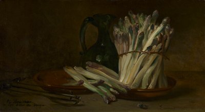 Nature Morte avec Asperges - Philippe Rousseau