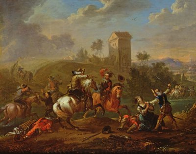 Scène de Bandits - Philips Wouwerman