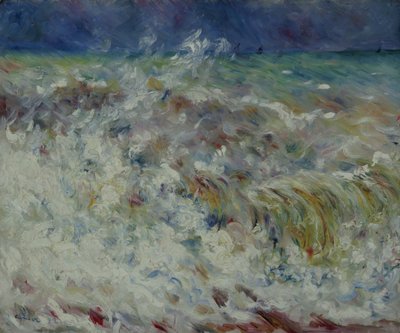 La Vague - Pierre Auguste Renoir