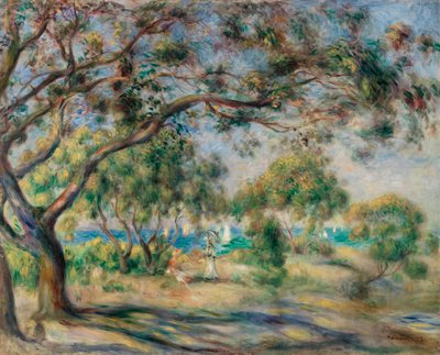 Bois de la Chaise (Noirmoutier) - Pierre Auguste Renoir