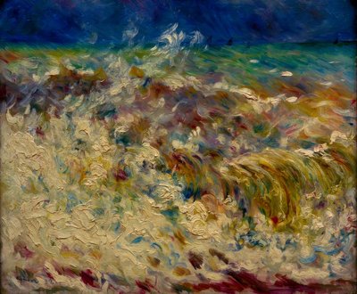 La Vague - Pierre Auguste Renoir