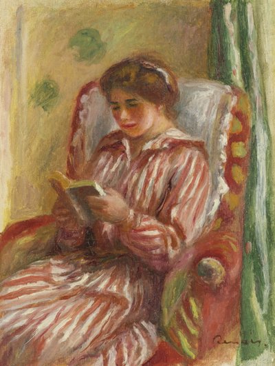 Gabrielle lisant, 1910 - Pierre Auguste Renoir