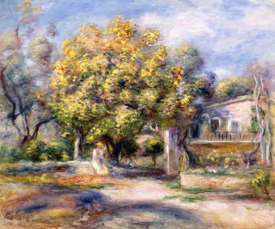 Maisons à Cagnes, vers 1905 - Pierre Auguste Renoir