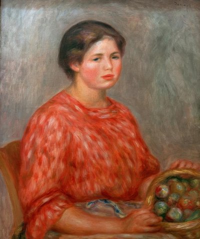 La fruitière - Pierre Auguste Renoir