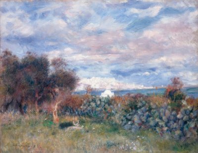 La baie d’Alger - Pierre Auguste Renoir