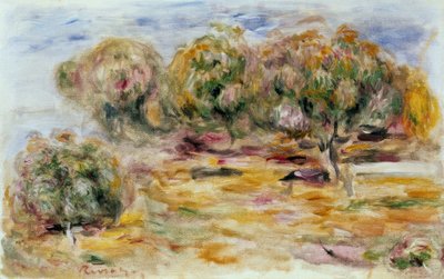 Le jardin des Collettes - Pierre Auguste Renoir