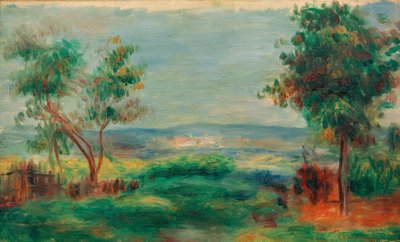 Paysage - Pierre Auguste Renoir