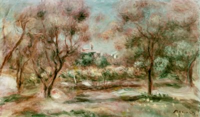 Paysage de Grasse - Pierre Auguste Renoir