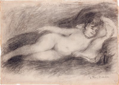 Nu allongé, vers 1903-7 - Pierre Auguste Renoir