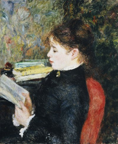 Le Lecteur, 1877 - Pierre Auguste Renoir