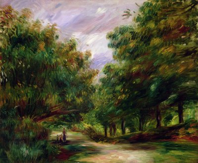 La route près de Cagnes, 1905 - Pierre Auguste Renoir