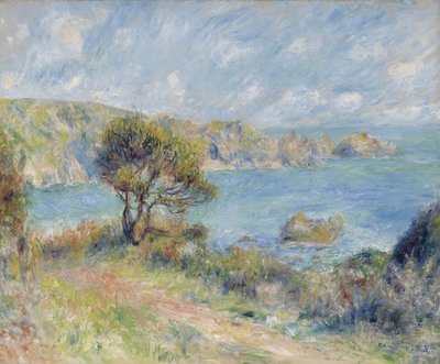 Vue à Guernesey, 1883 - Pierre Auguste Renoir