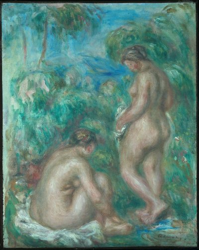 Femme se baignant - Pierre Auguste Renoir