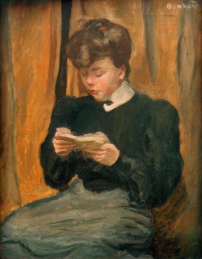 Femme lisant un livre - Pierre Bonnard