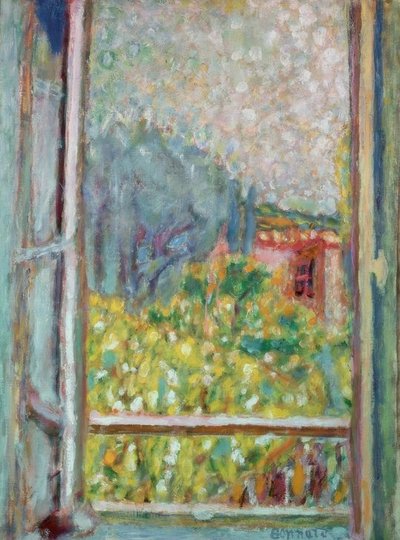 La petite fenêtre ouverte - Pierre Bonnard