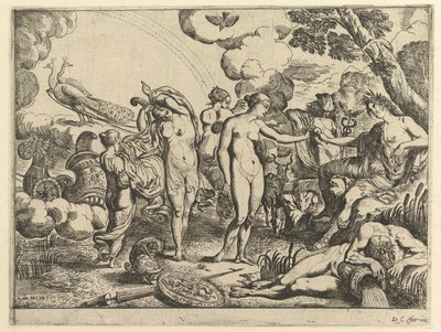 Le Jugement de Pâris, 1610-42 - Pierre Brebiette