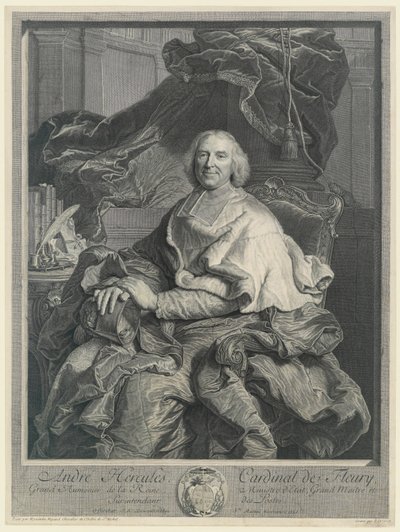 André Hercule, Cardinal de Fleury - Pierre Drevet