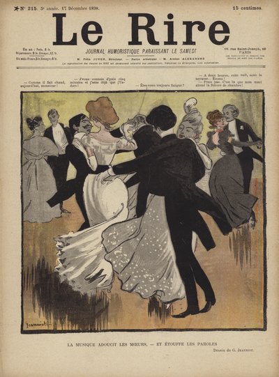 Illustration pour Le Rire - Pierre Georges Jeanniot