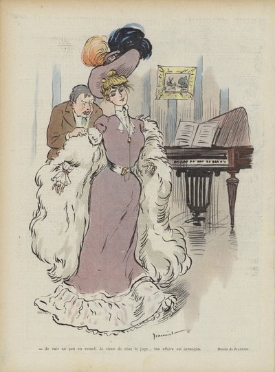 Illustration pour Le Rire - Pierre Georges Jeanniot