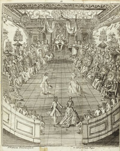 Illustration de Le Maître à danser, 1734 - Pierre Rameau