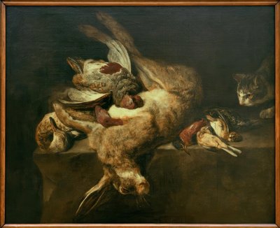 Nature morte avec lièvre mort - Pieter or Peter Boel