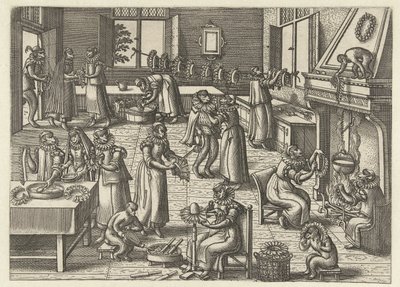 Atelier de colliers - Pieter van der Borcht (I)