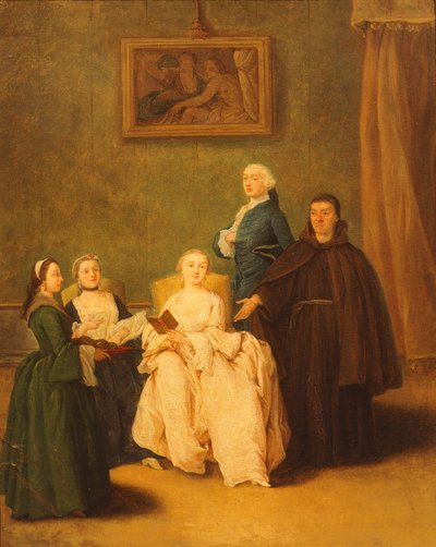 La Visite des Frères - Pietro Longhi