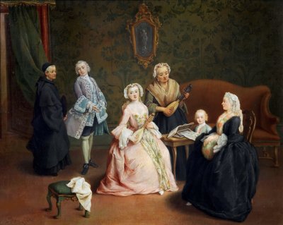 Le concert familial, 1750-1752 - Pietro Longhi