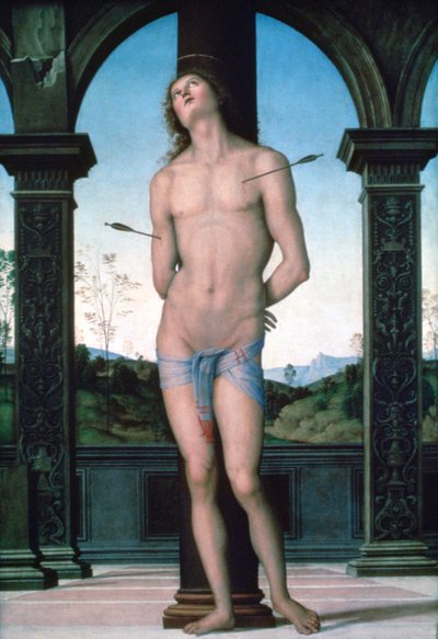 Saint Sébastien, c1470-1523 - Pietro Perugino