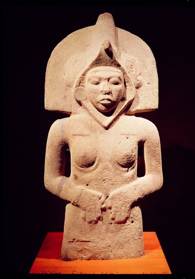 Figure de fertilité féminine, Huaztec - Pre Columbian