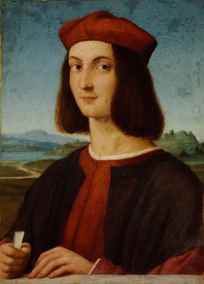 Portrait de Pietro Bembo - Raffaello Sanzio Raphael