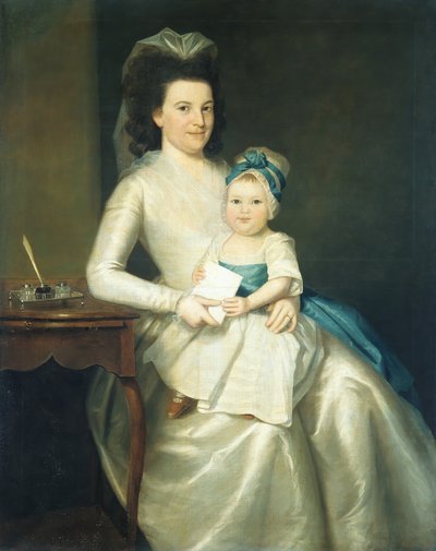 Lady Williams et enfant - Ralph Earl