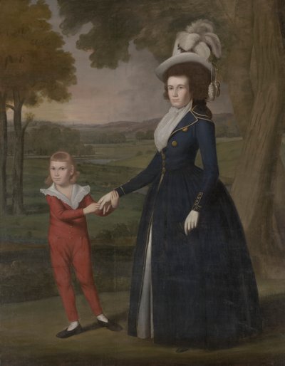 Laura Wolcott Moseley et Charles Moseley (1761) - Ralph Earl