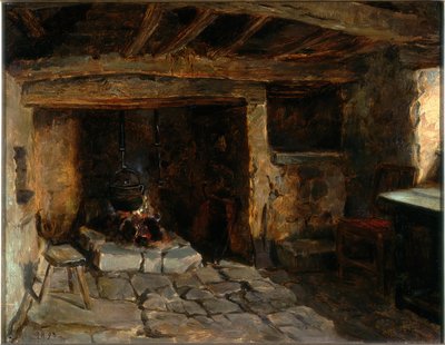 La vieille cuisine - Ralph Hedley