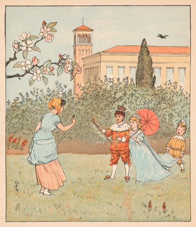 La servante et le roitelet, 1880 - Randolph Caldecott