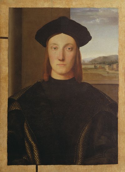 Portrait de Guidobaldo da Montefeltro - Raffaello Sanzio Raphael