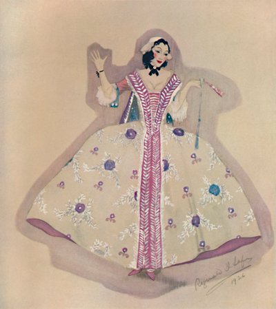 Conception de costume, 1926, 1927 - Reginald Leefe