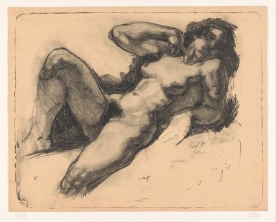 Femme nue allongée - Reijer Stolk