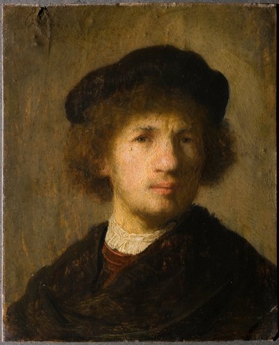 Autoportrait, 1630 - Rembrandt van Rijn