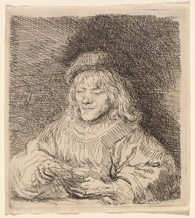 Le Joueur de Cartes - Rembrandt van Rijn